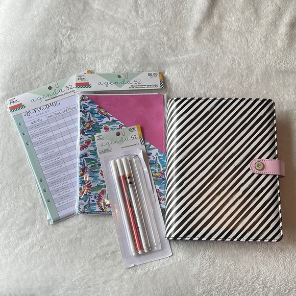 Agenda 52 Accessories Agenda 52 Planner Bundle Poshmark